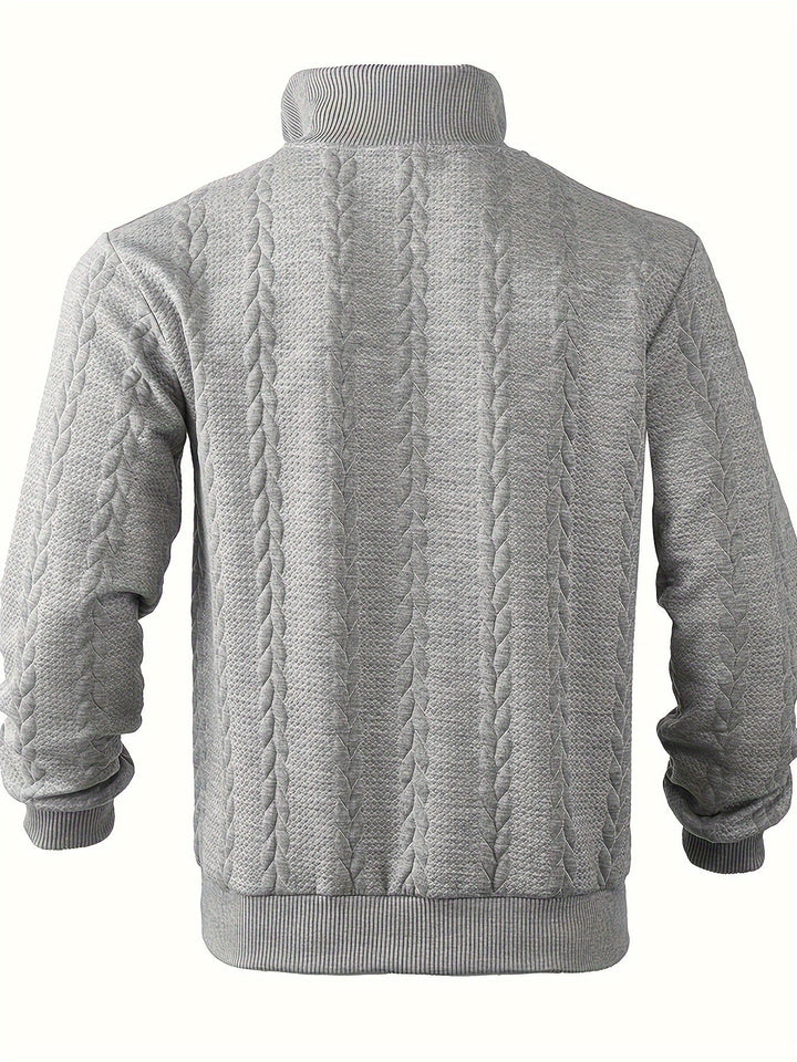 Dante – Maglione Vintage da Uomo con Zip