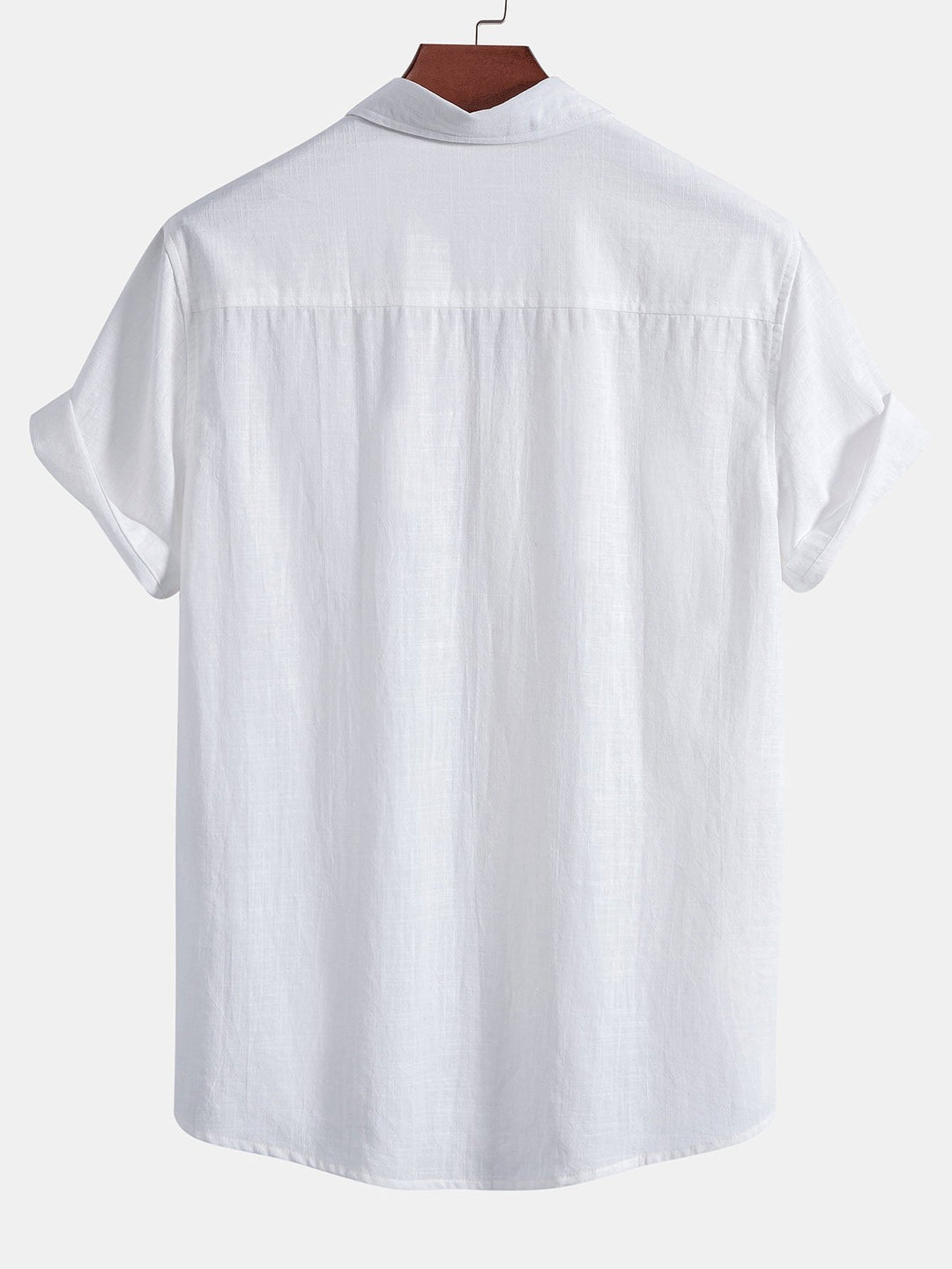 Completo Effetto Lino con Camicia Hawaii Palm e Pantaloncini Estivi