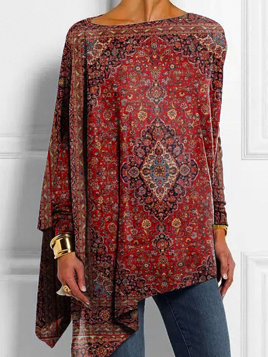 Armelia | Top a Collo Bateau con Maniche Lunghe
