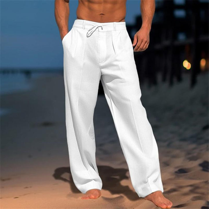 Pantaloni da Spiaggia da Uomo a Tinta Unita – Perfetti per le Vacanze