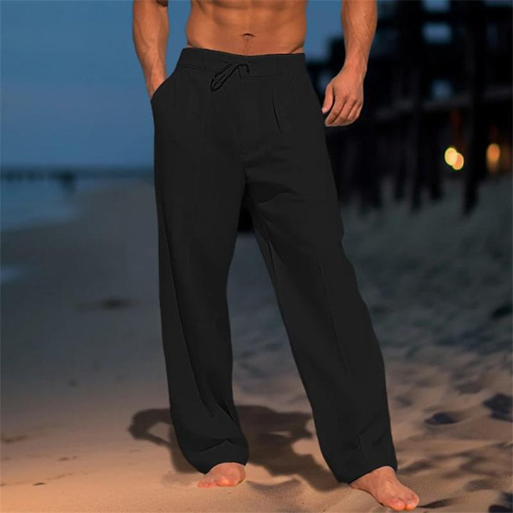 Pantaloni da Spiaggia da Uomo a Tinta Unita – Perfetti per le Vacanze