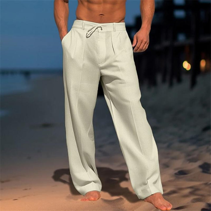 Pantaloni da Spiaggia da Uomo a Tinta Unita – Perfetti per le Vacanze