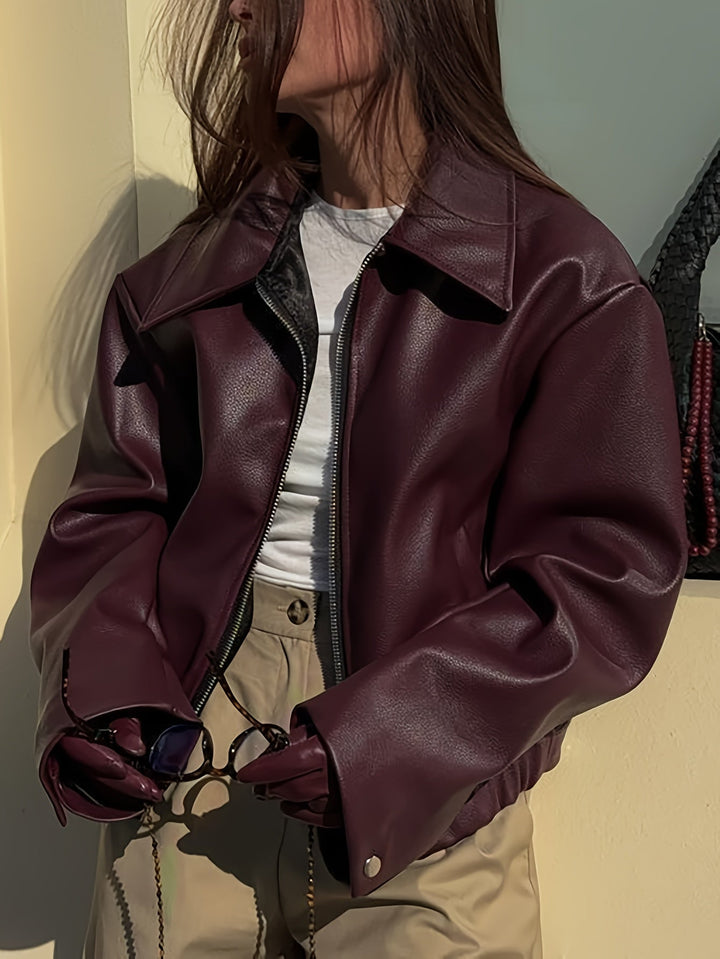 Vivienne | Giacca Retro in Ecopelle