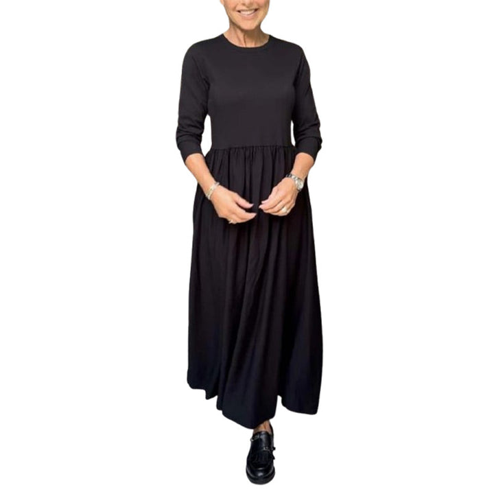 Liliana | Abito Midi in Maglia a Maniche Lunghe