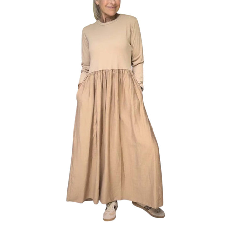 Liliana | Abito Midi in Maglia a Maniche Lunghe