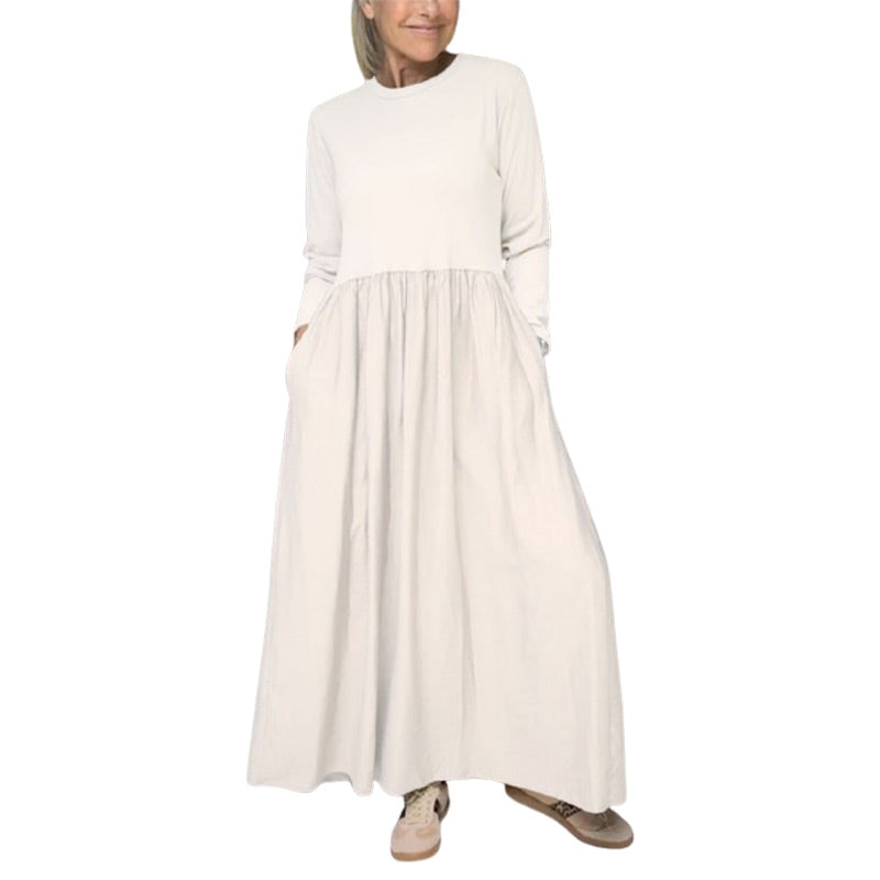 Liliana | Abito Midi in Maglia a Maniche Lunghe
