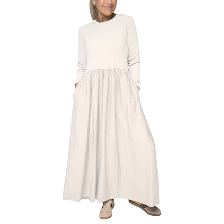 Liliana | Abito Midi in Maglia a Maniche Lunghe