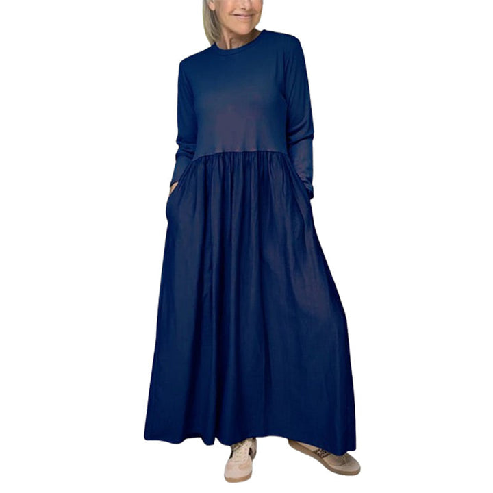 Liliana | Abito Midi in Maglia a Maniche Lunghe