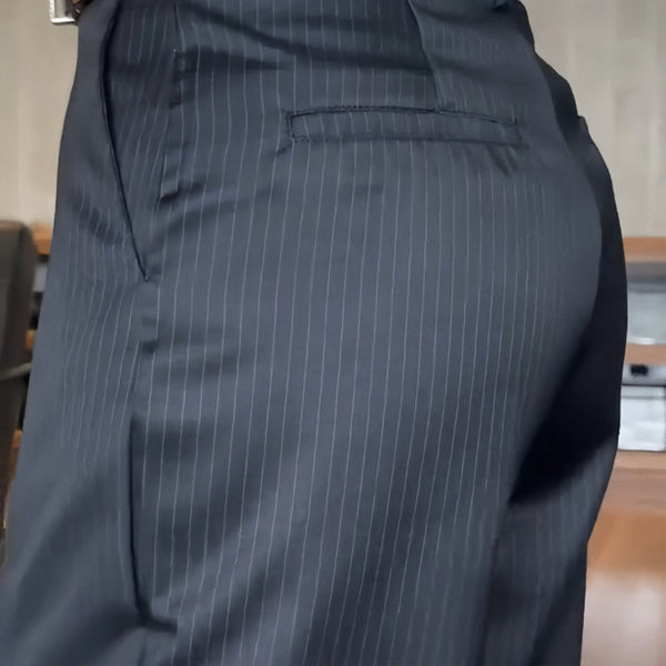 Caterina | Pantaloni a Righe Eleganti