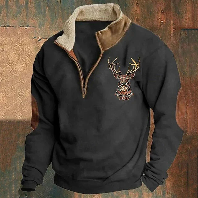 Valerio | Maglione Quarter-Zip Elegante