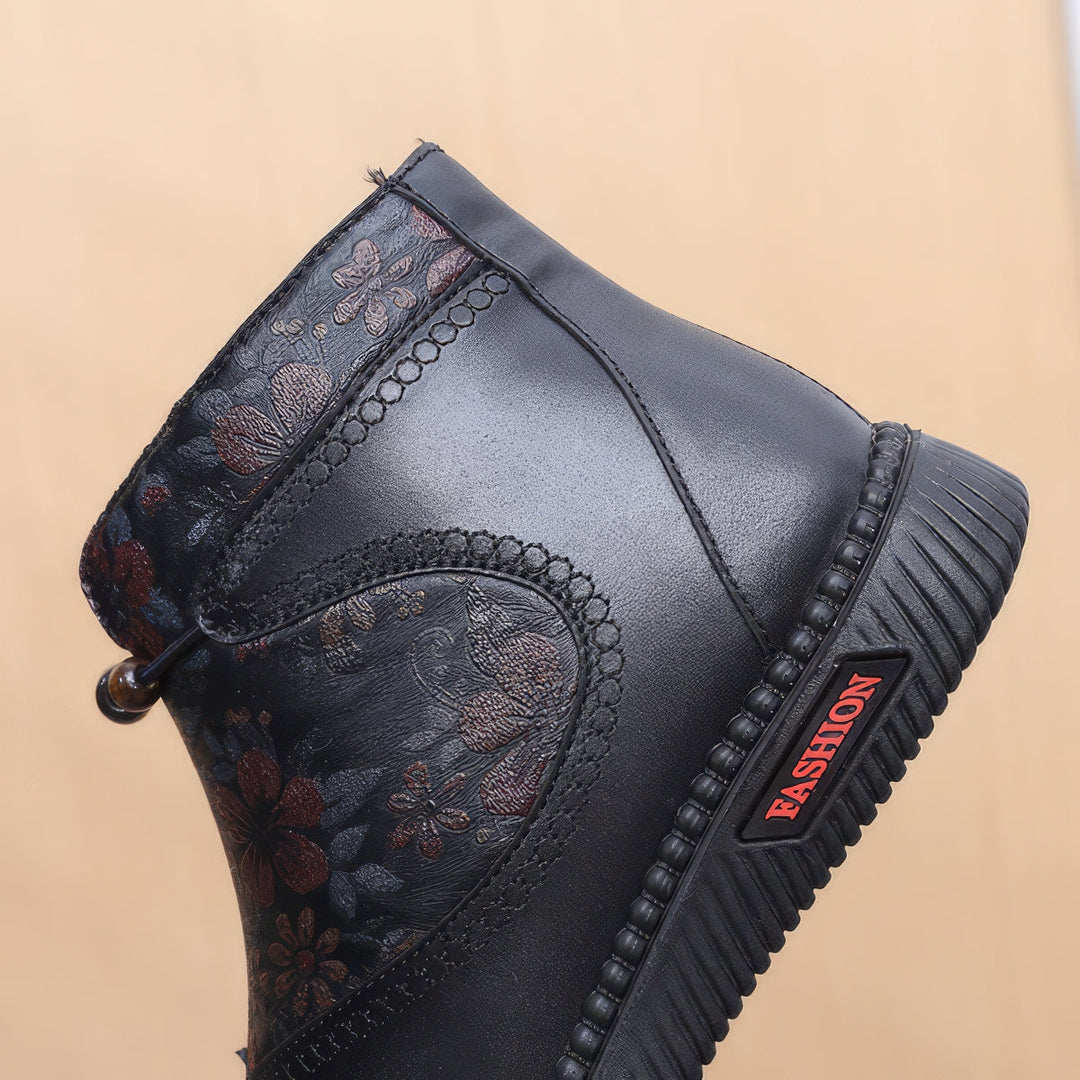 Aurora – Scarpe da donna in pelle e cotone